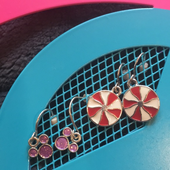 Lot of 5 pair of stylish girl dangling earrings - Picture 2 of 8